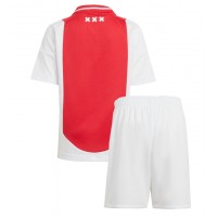 Maglia Calcio Ajax Prima Divisa Bambino 2024-25 Manica Corta (+ pantaloncini)